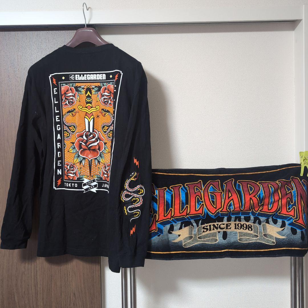 ELLEGARDEN 長袖Tシャツ 黒&タオル