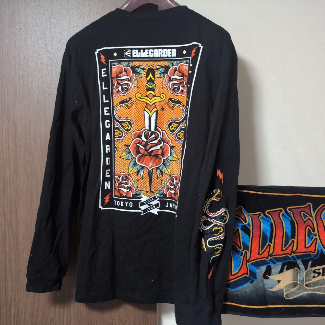 ELLEGARDEN 長袖Tシャツ 黒&タオル