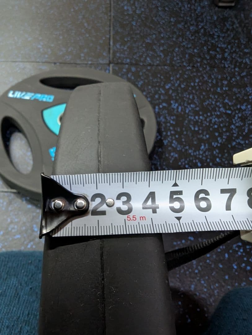 LIVE PRO　ウレタンオリンピックプレート　50mm　25kg　1枚　①