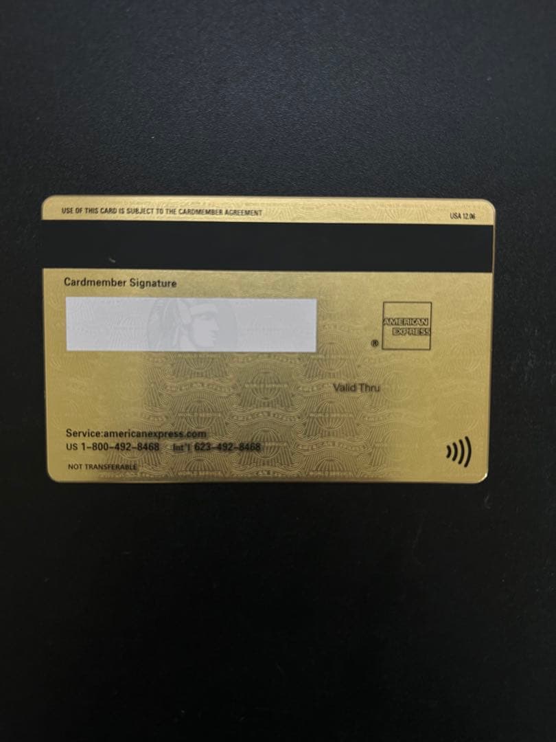 【ラスト業界最安値】アメックス　ノベルティ　ゴールド　おもちゃ　ユリースズカード