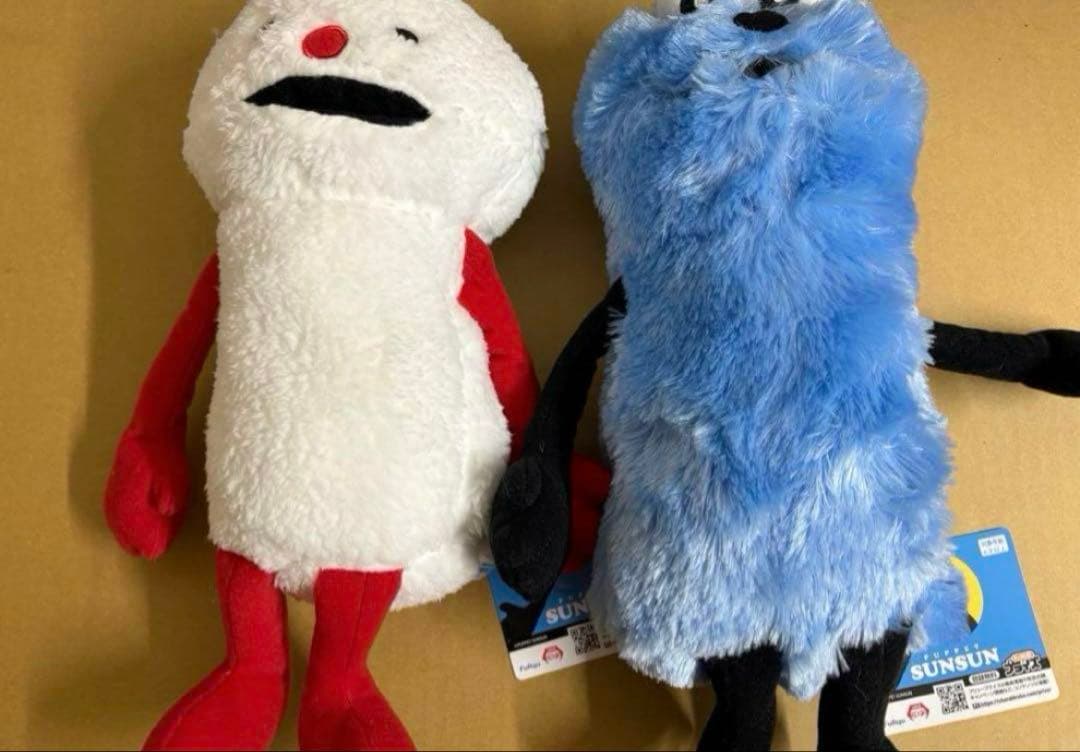 パペットスンスン　おすわりBigぬいぐるみ　スンスン＆ノンノン