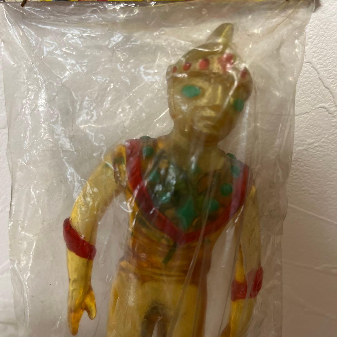 ⚠️デッドストック　アイアンキング　スケルトン　ミドルサイズ　ソフビ