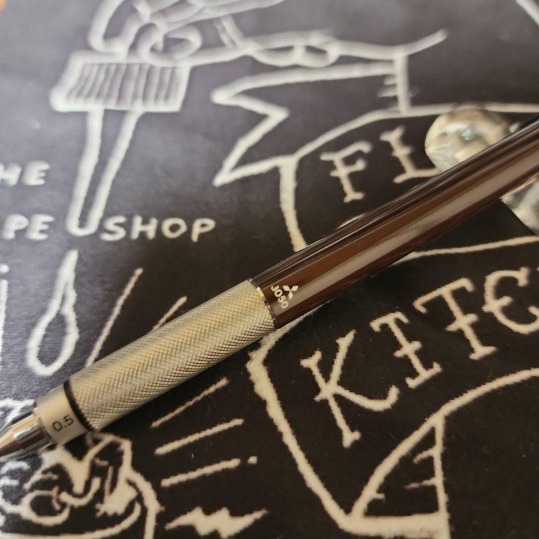 ハイユニ 3050 赤茶軸 シャーペン