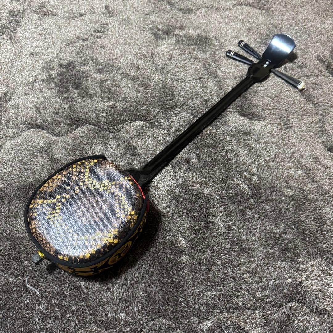 【送料無料】沖縄 三線 人工皮