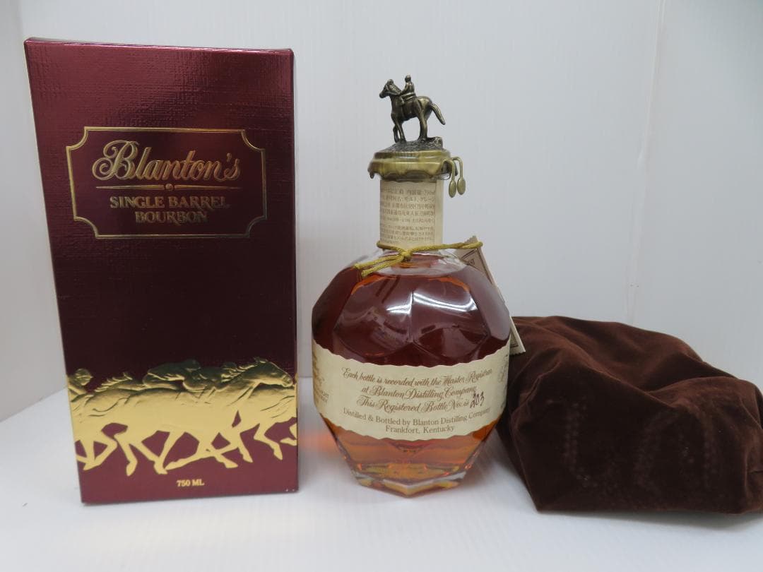 Blanton's　ブラントン　シングルバレル　バーボン　未開栓　　　　　028