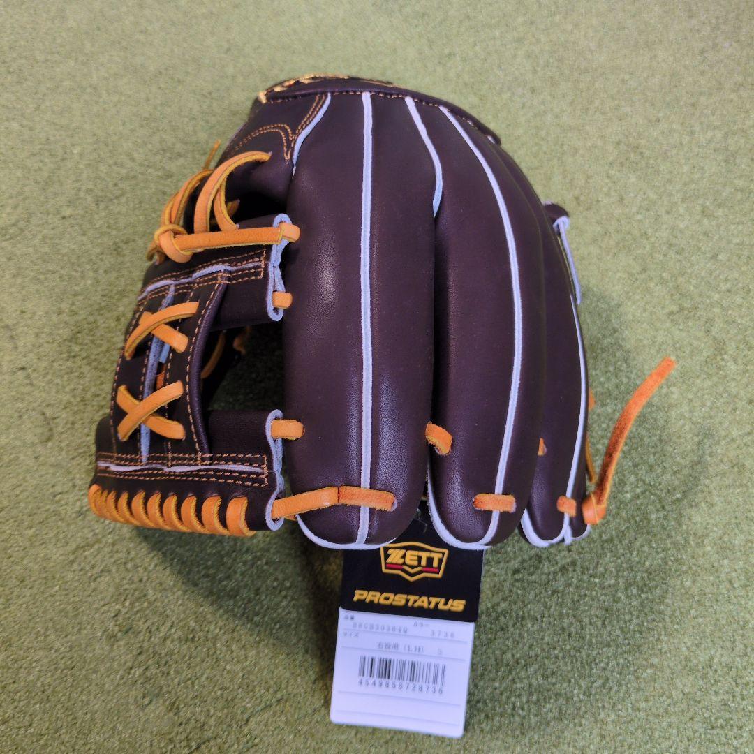 タグ付ZETT PROSTATUS軟式 今宮タイプサイズ3 BRGB30364Q