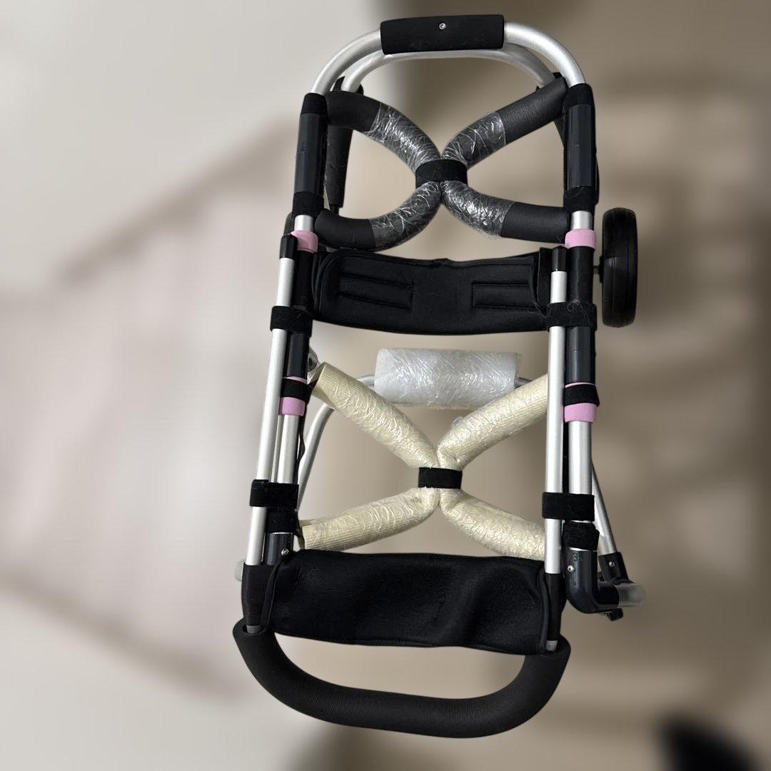 中型犬用4輪　犬の車椅子　犬の歩行器　+オプション