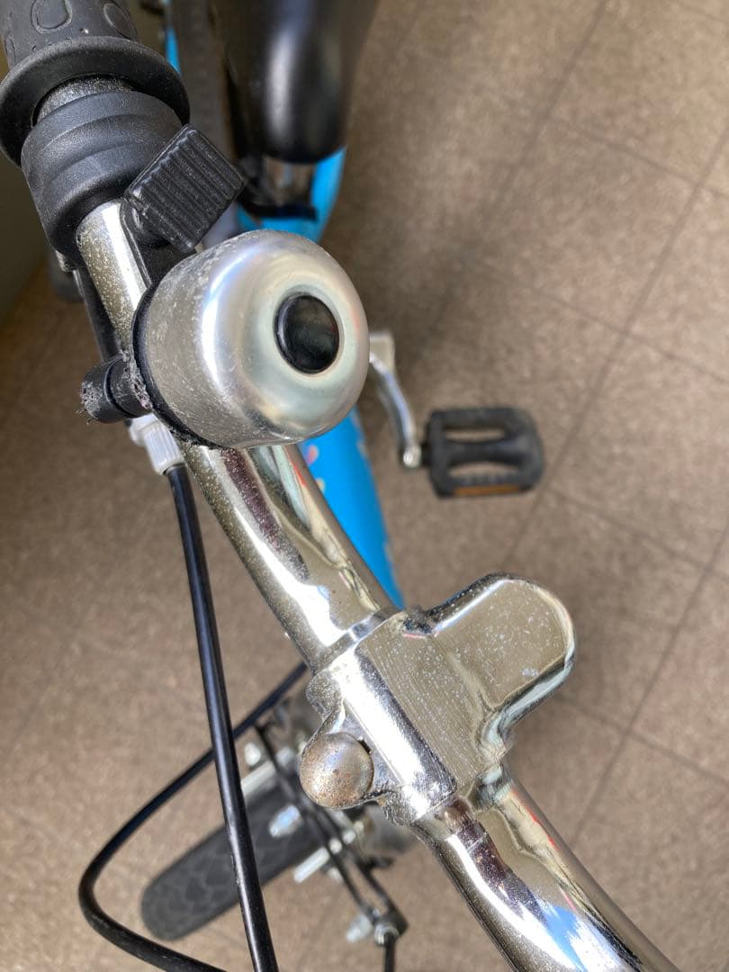 Henshin バイク バランスバイク　青　水色