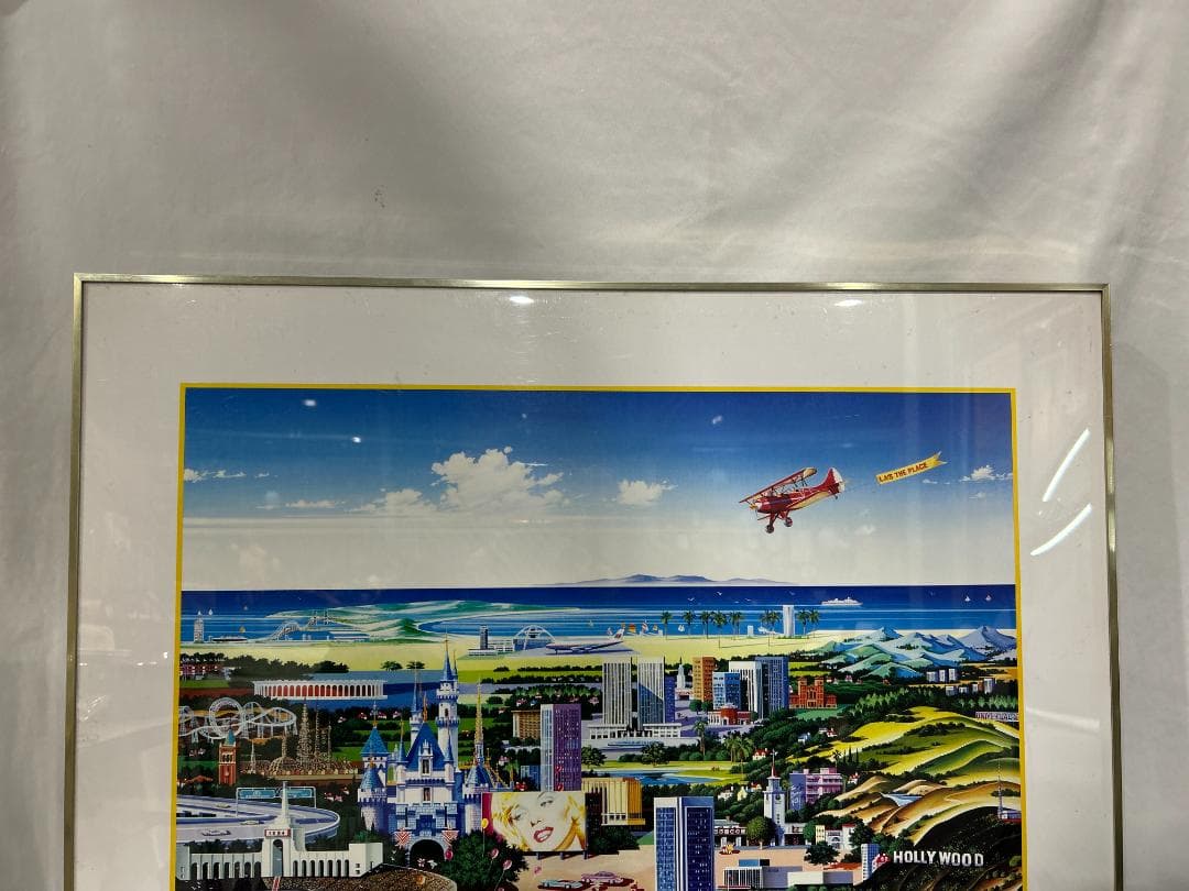 ◉アートポスター◉　LA’ｓ the Place 1984 ヒロヤマガタ　art