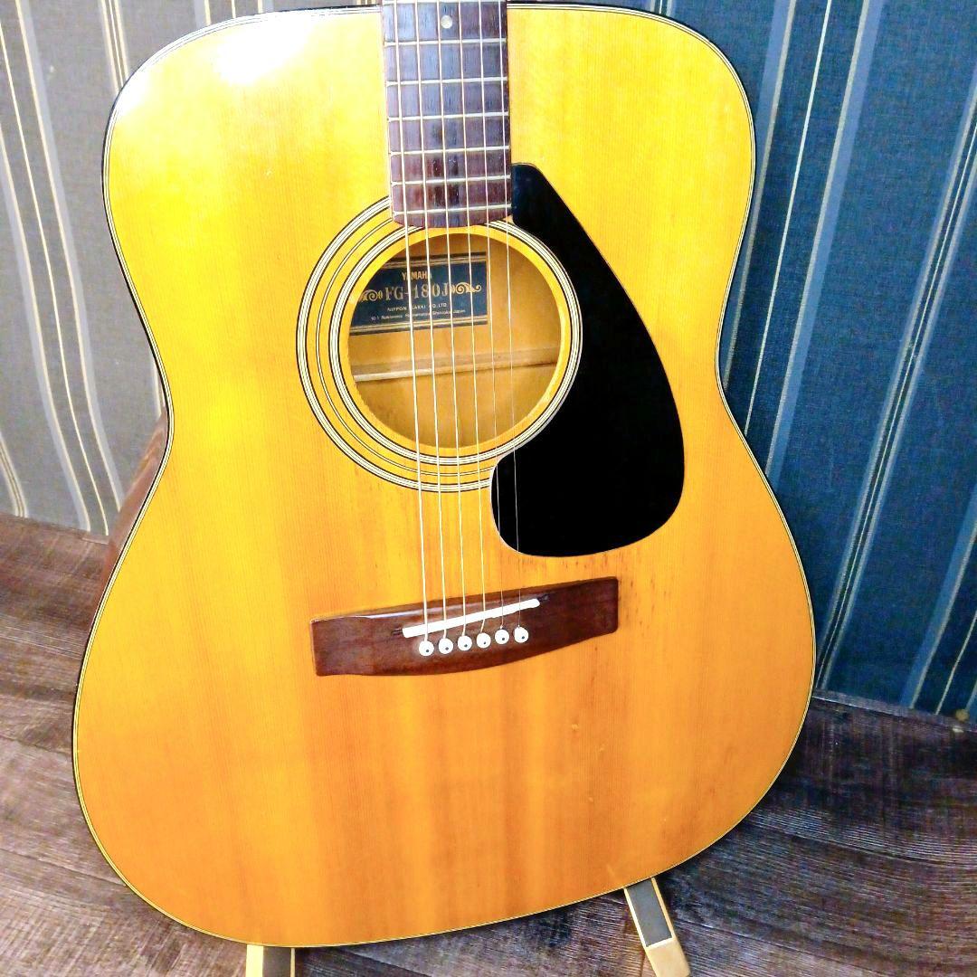 YAMAHA FG-180J 1970年代 黒ラベル ジャパンビンテージ ヤマハ