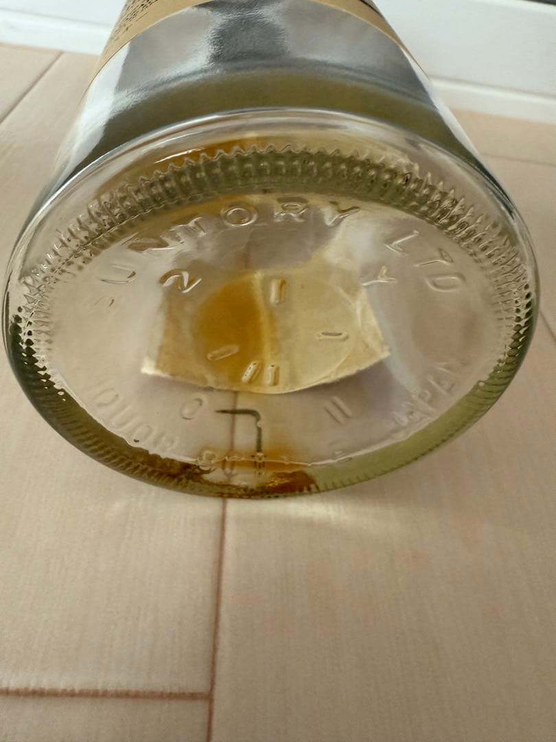 山崎 サントリー シングルモルトウイスキー シェリーカスク 2010 空瓶