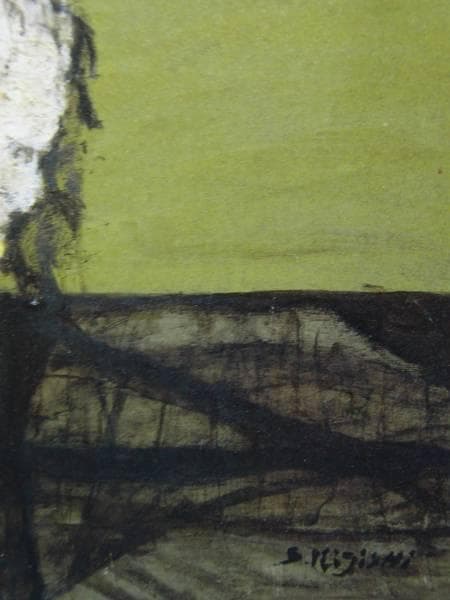 三岸節子、「白い花　ヴェロンにて」、厳選、希少画集・額装画、人気作品