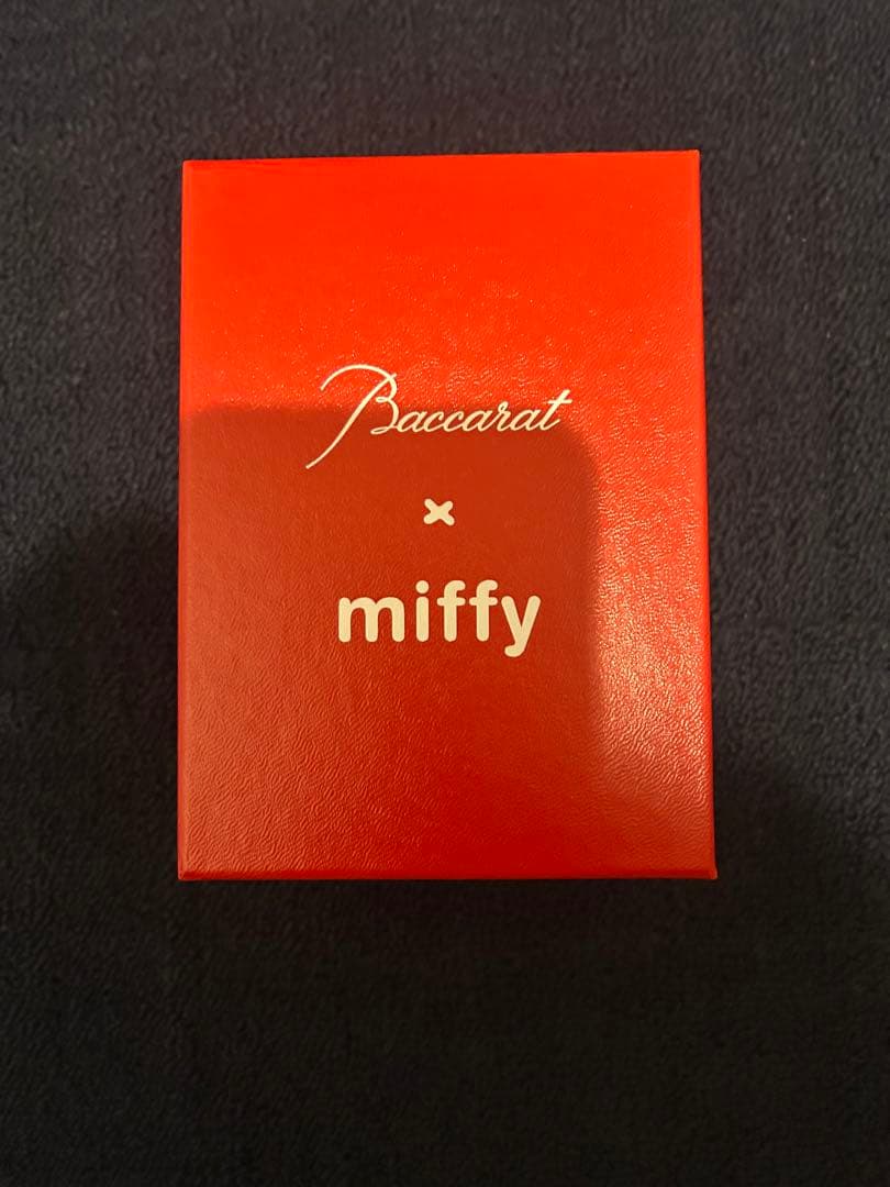 ミッフィー　バカラ　Baccarat クリスタルフィギュア