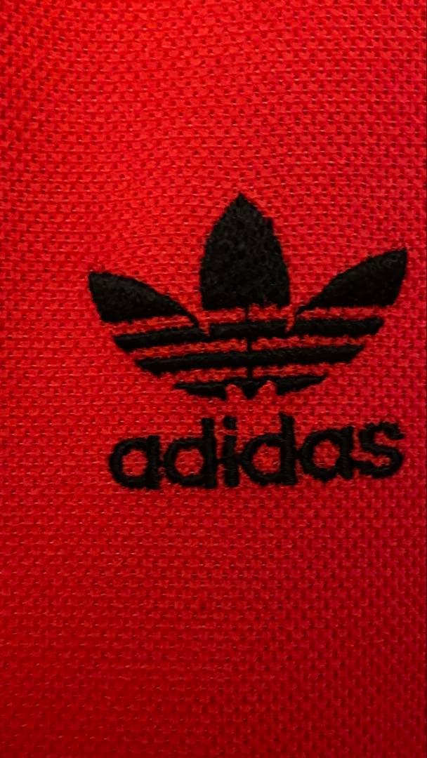 adidas 赤 ジャケット 80s