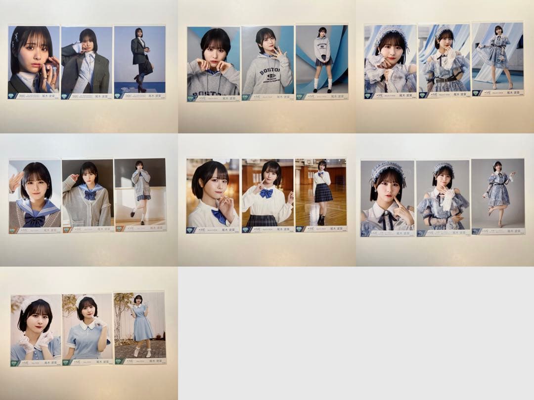 尾木波菜　生写真　コンプまとめ売り　104種　312枚