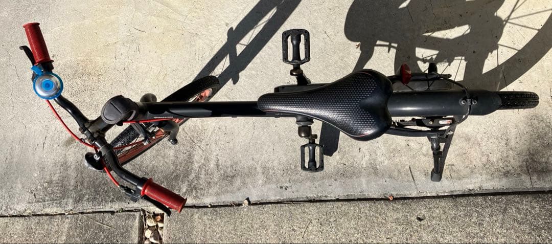 【奈良県生駒市】　子供用自転車　ブリヂストン　レベナ　黒　18インチ