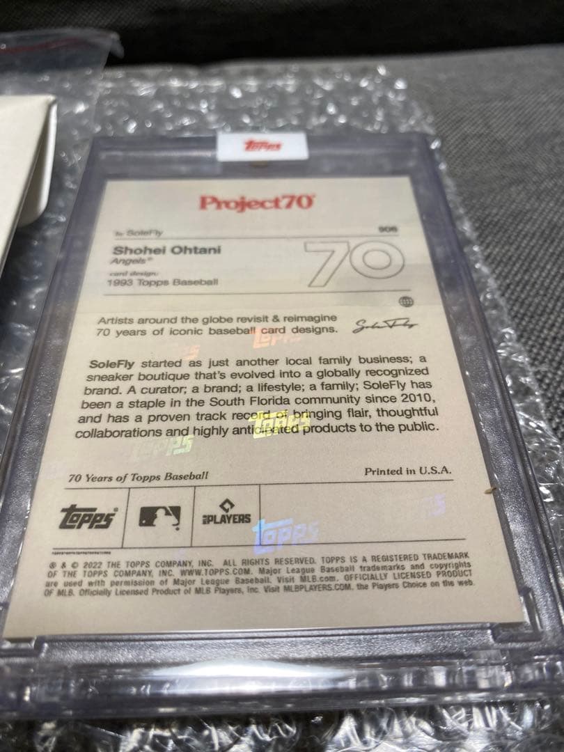 Topps Project70 大谷翔平カード【美品】