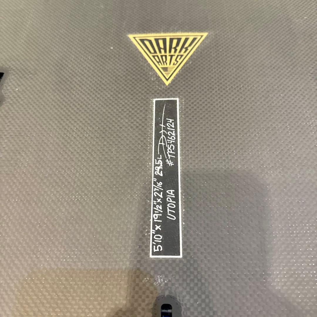 【極美品】DHD UTOPIA 5'10フルカーボン ダークアーツ ユートピア