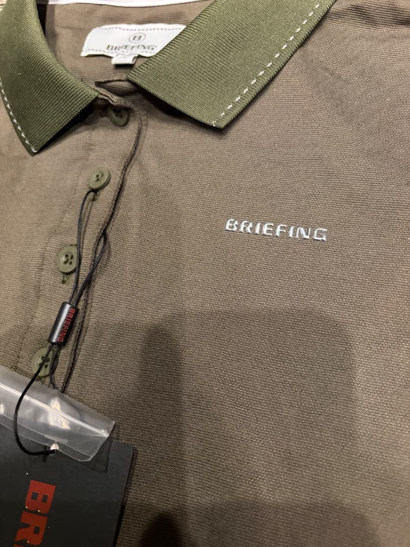 【BRIEFING 】ポロシャツ　L