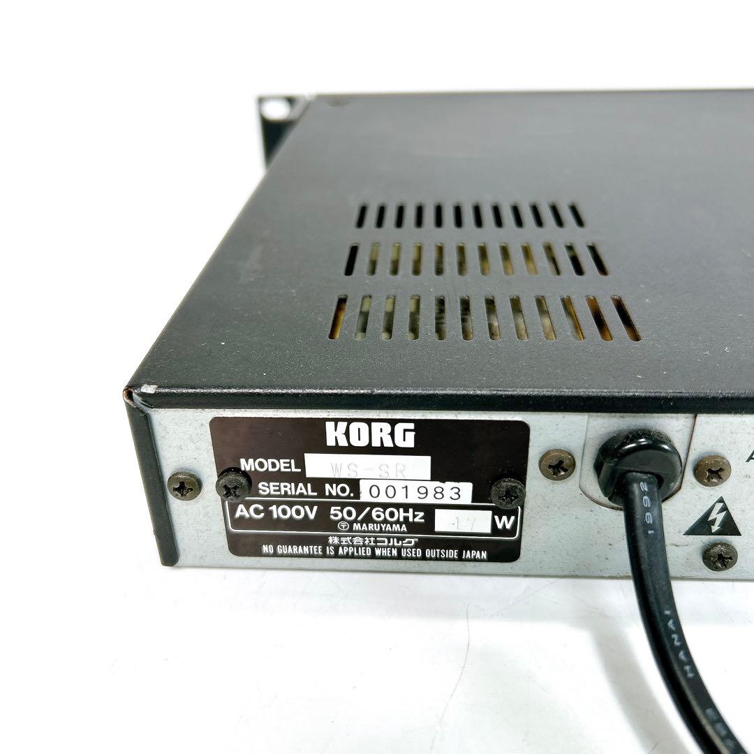 KORG WAVESTATION SR 音源モジュール WS-SR 動作品