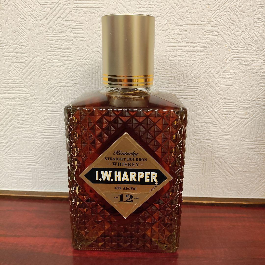 【未開封！】IWハーパー 12年 箱付き 正規品 終売品 ウイスキー