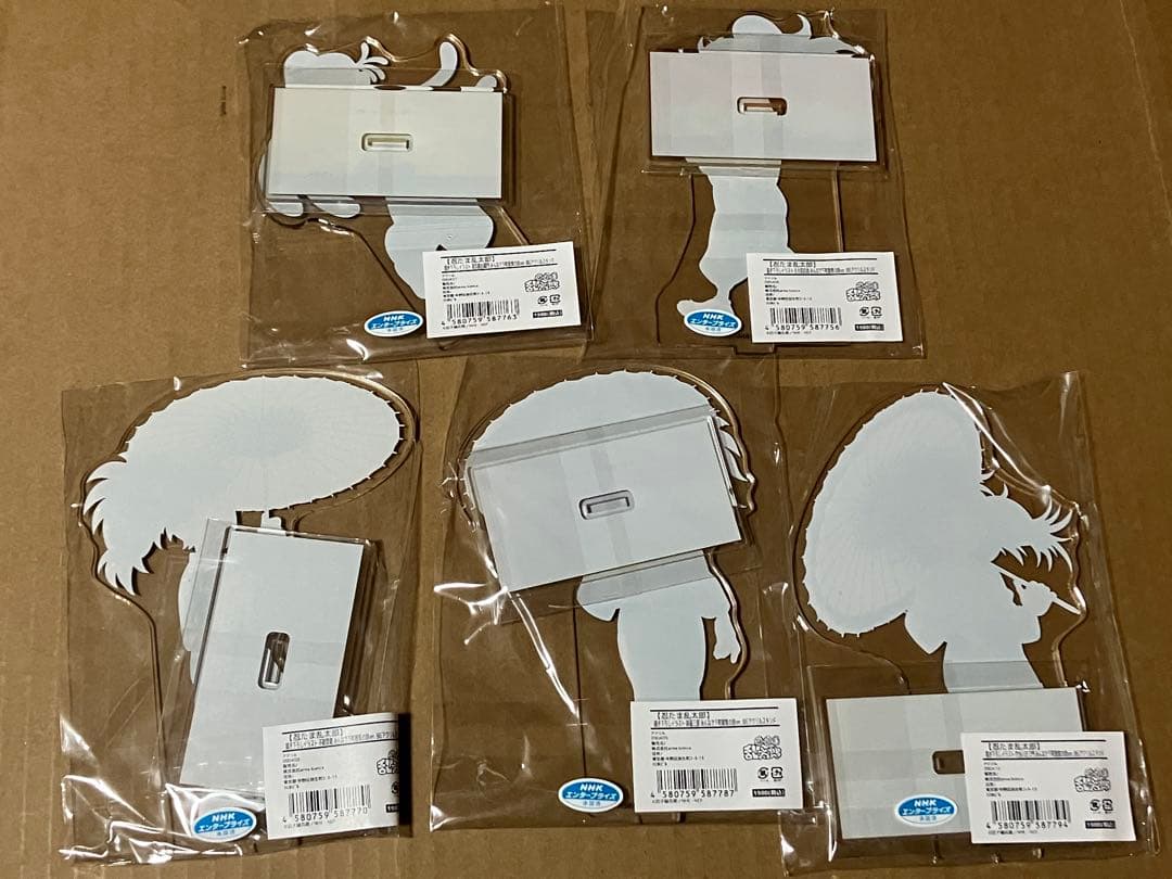 【新品未使用】忍たま乱太郎　みんなで下町散策の段　BIGアクリルスタンド　五年生