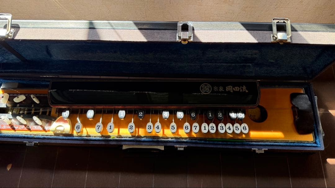 岡田流大正琴 ケース付き