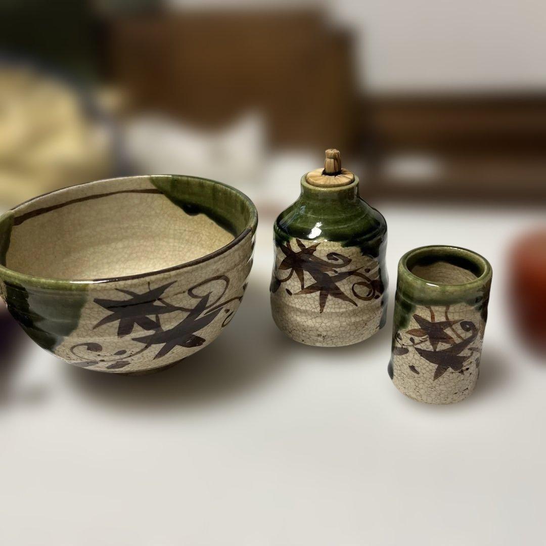 茶道具　桑茶箱セット