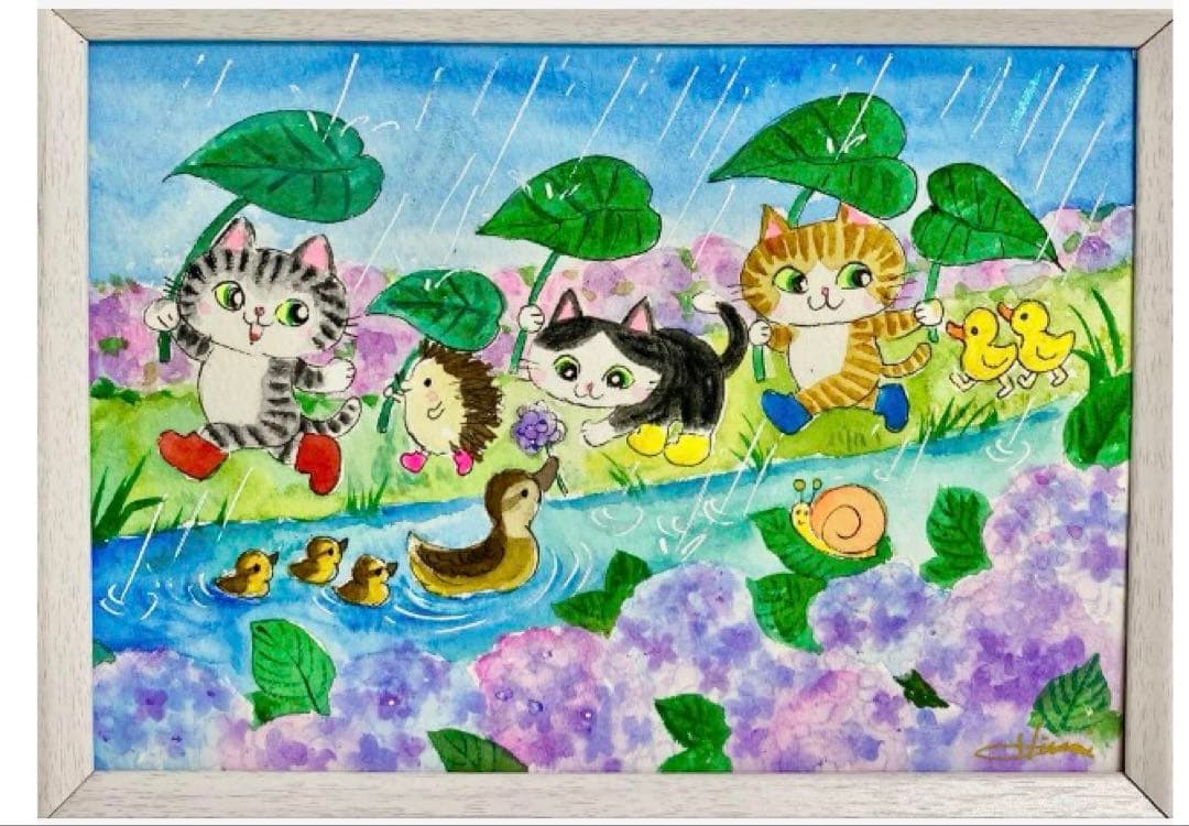 RUKURUKU 絵画５点