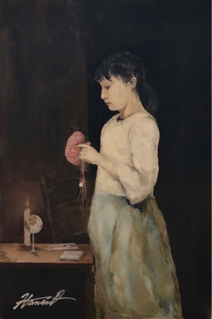 絵画　ヴンダーカンマー　原画　展示作品