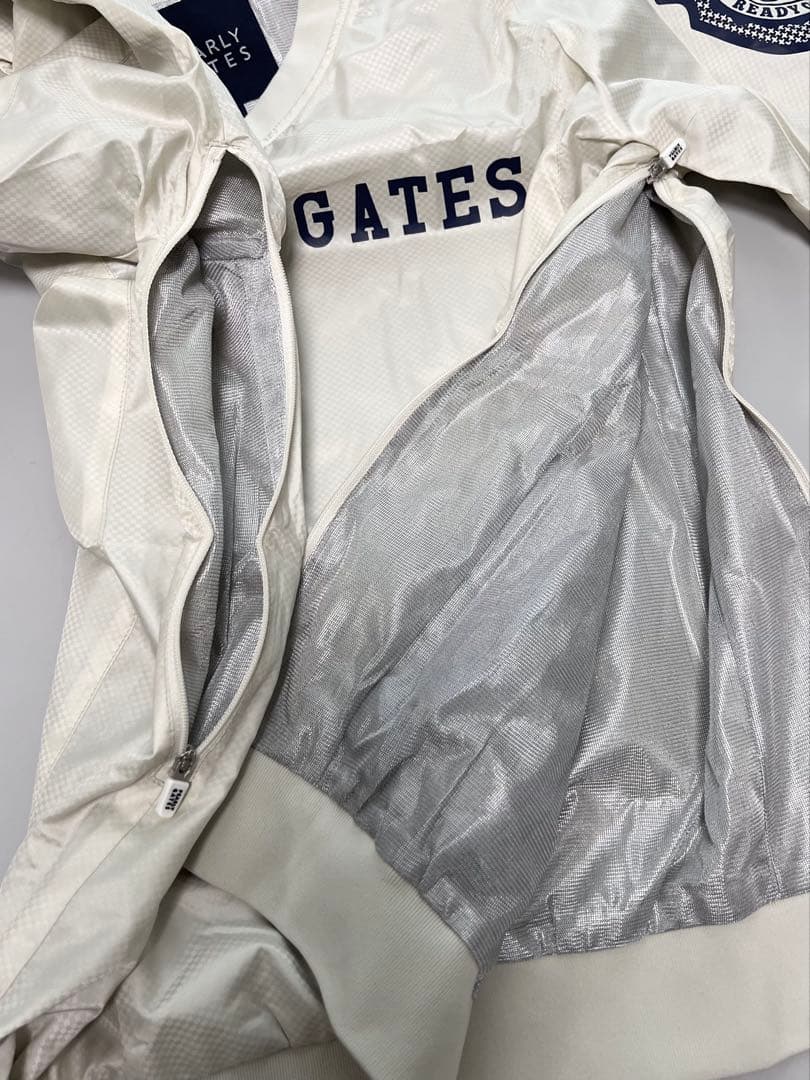 美品　パーリーゲイツ　ウインドブレーカー　２枚セット　サイズ1 オフホワイト