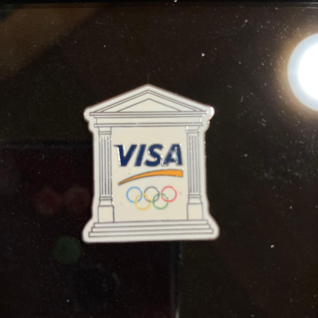 希少！Visa アテネオリンピック2004 ノベルティピンバッジ6個セット