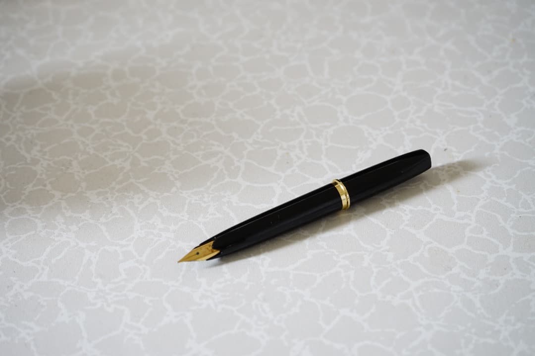 【希少】プラチナ万年筆 22 金ペン K22 [極細/細字] 昭和レトロ