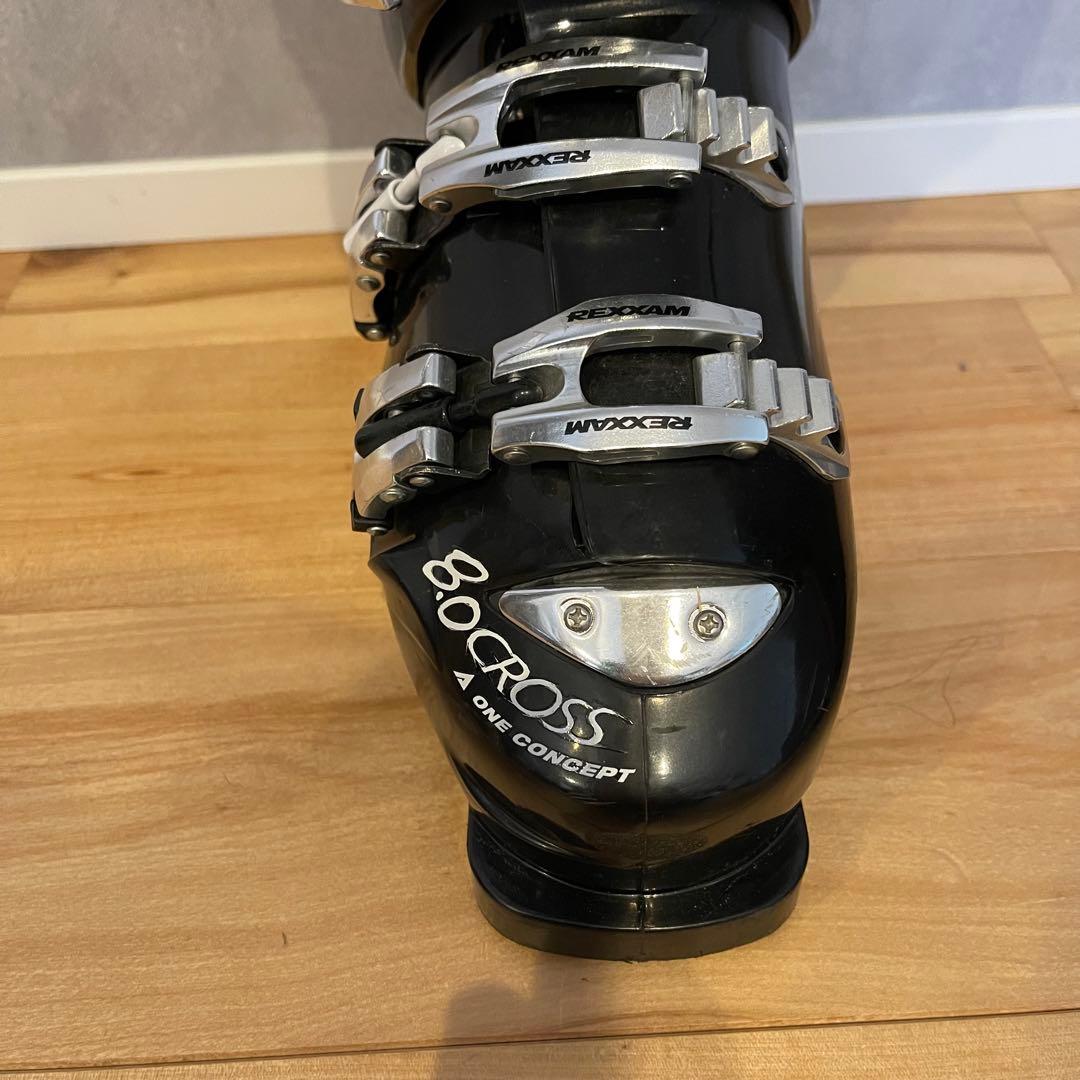 REXXAM レクザム CROSS 8.0 25cm スキーブーツ バッグ付