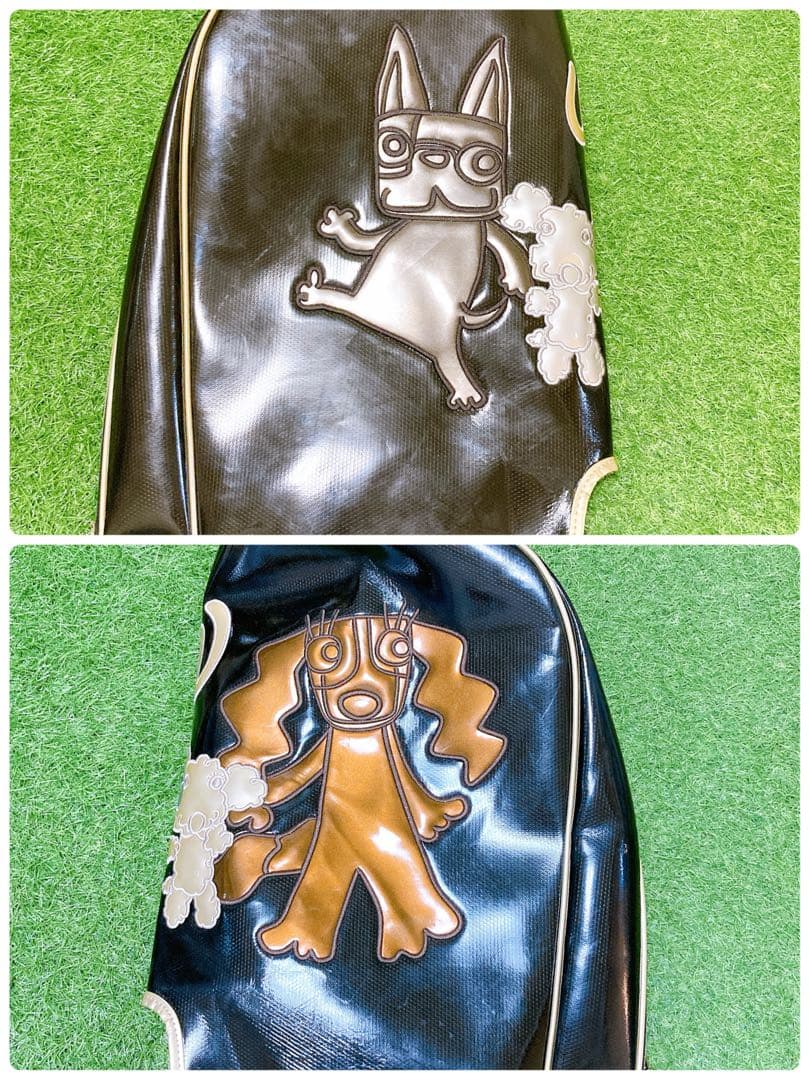 5.エムユースポーツ　ゴルフクラブケース　キャディーバッグ　2輪キャスター