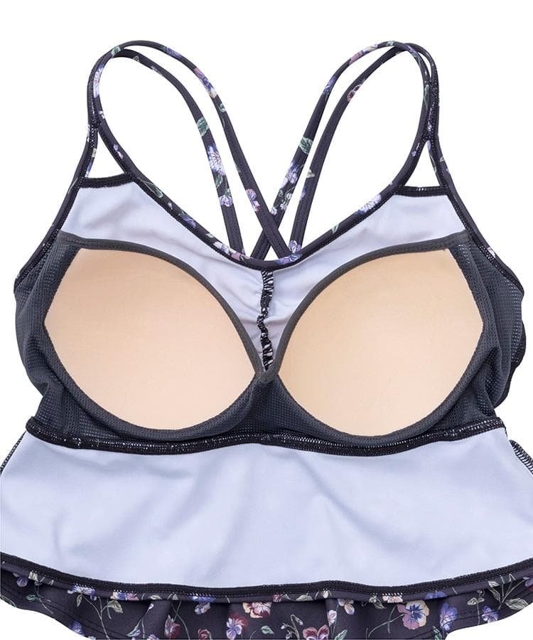 SUKALA　スプリングフラワーフレアブラトップ　ミモザ　Mサイズ　LAVA