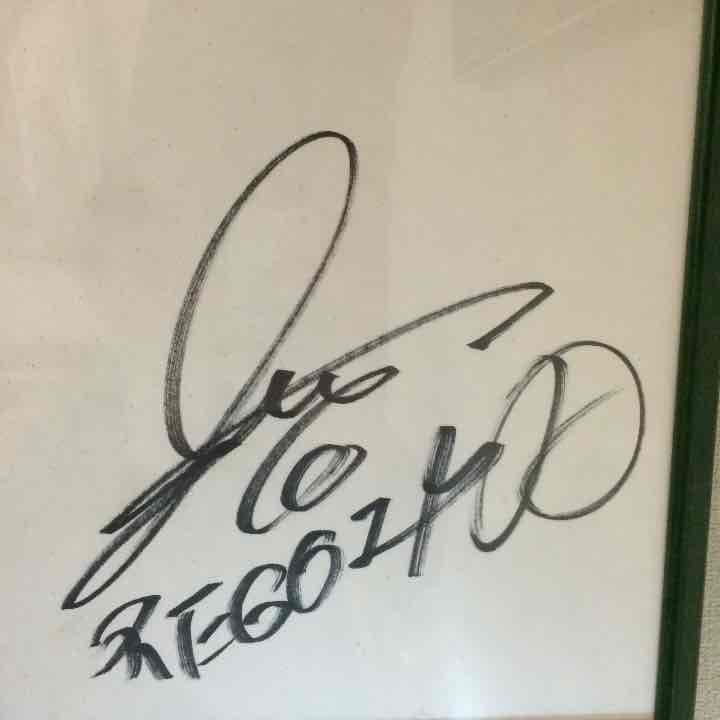 中村俊輔 サイン