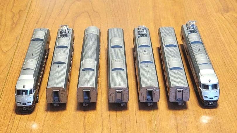 【全車室内灯付】KATO 787系 つばめ 7両セット 10-320 Nゲージ