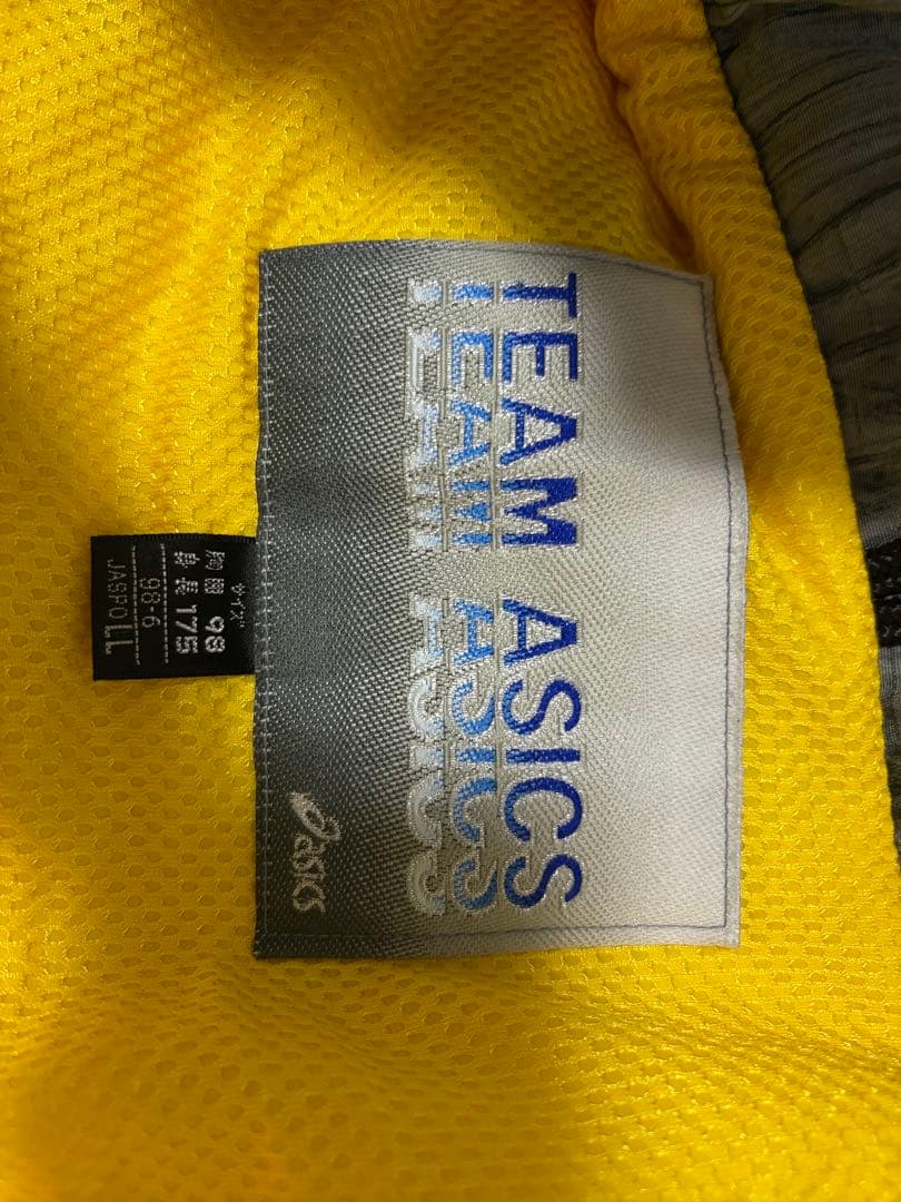 ASICS スキーウェア サイズ175cm グレー/イエロー