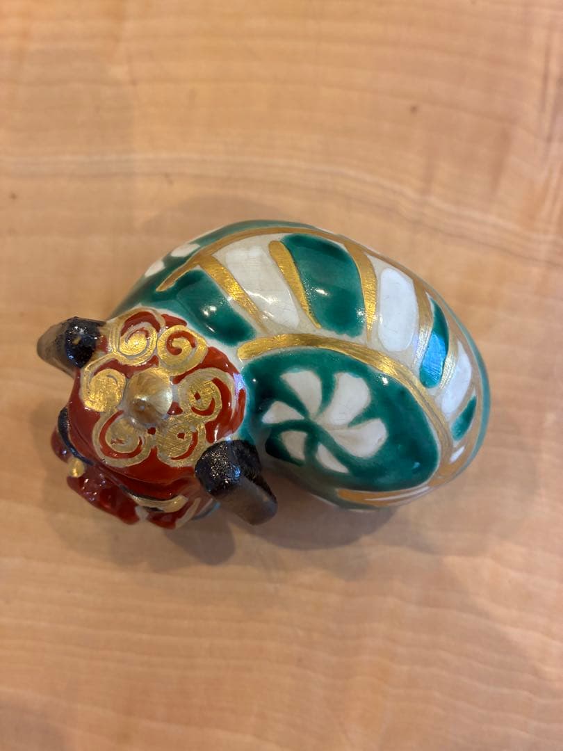 白井半七 獅子香合 香合 茶道具 共箱