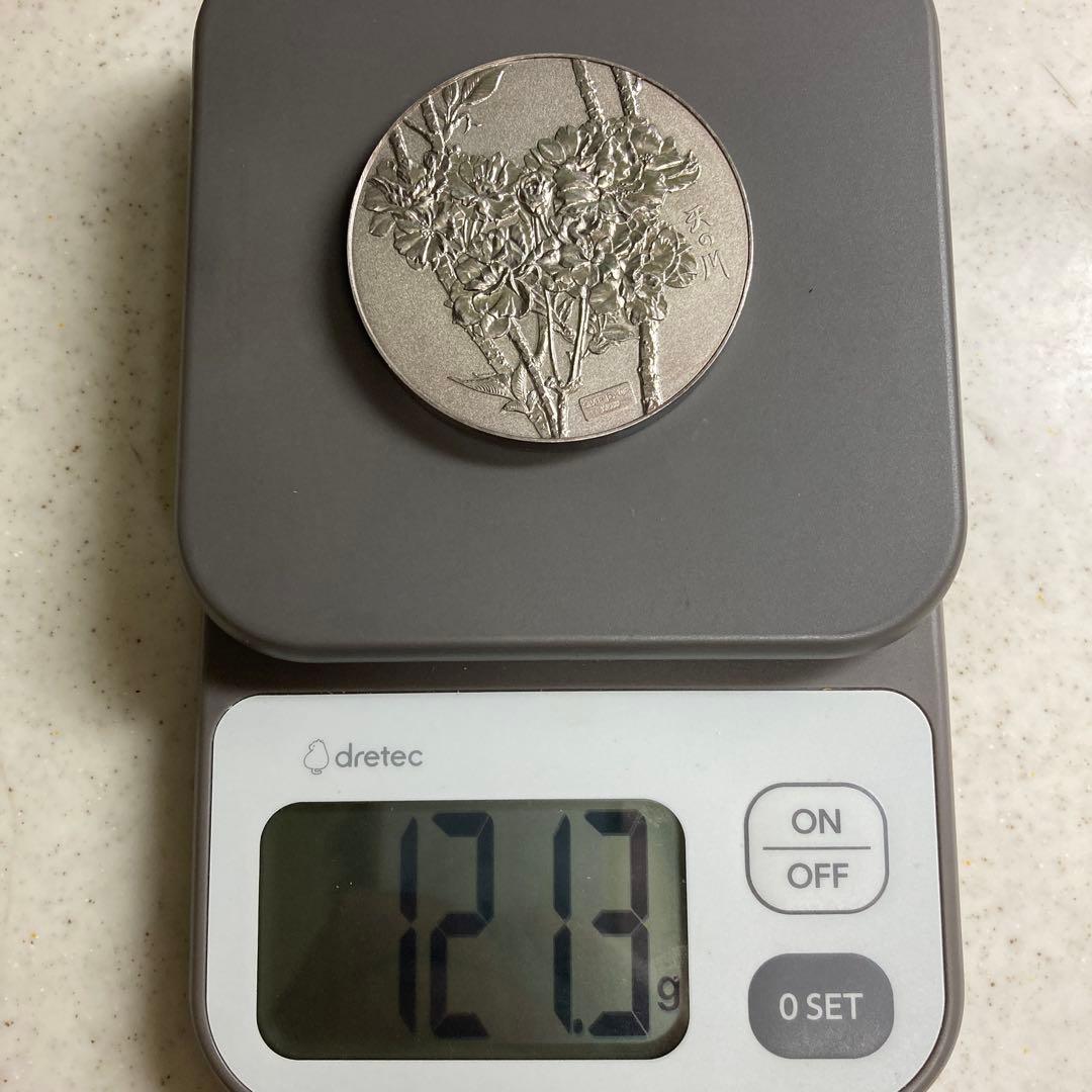 桜の通り抜け記念メダル✳︎純銀✳︎造幣局刻印付き