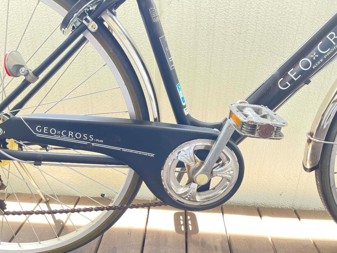 フジRAIZ ジオクロス プラス 27インチ　６段変速　LEDライト　引取専用