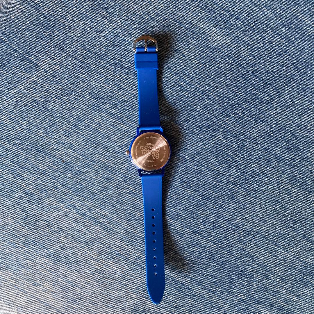 ディズニー　ドナルド90周年 腕時計　グーフィー　フィギュア　セット