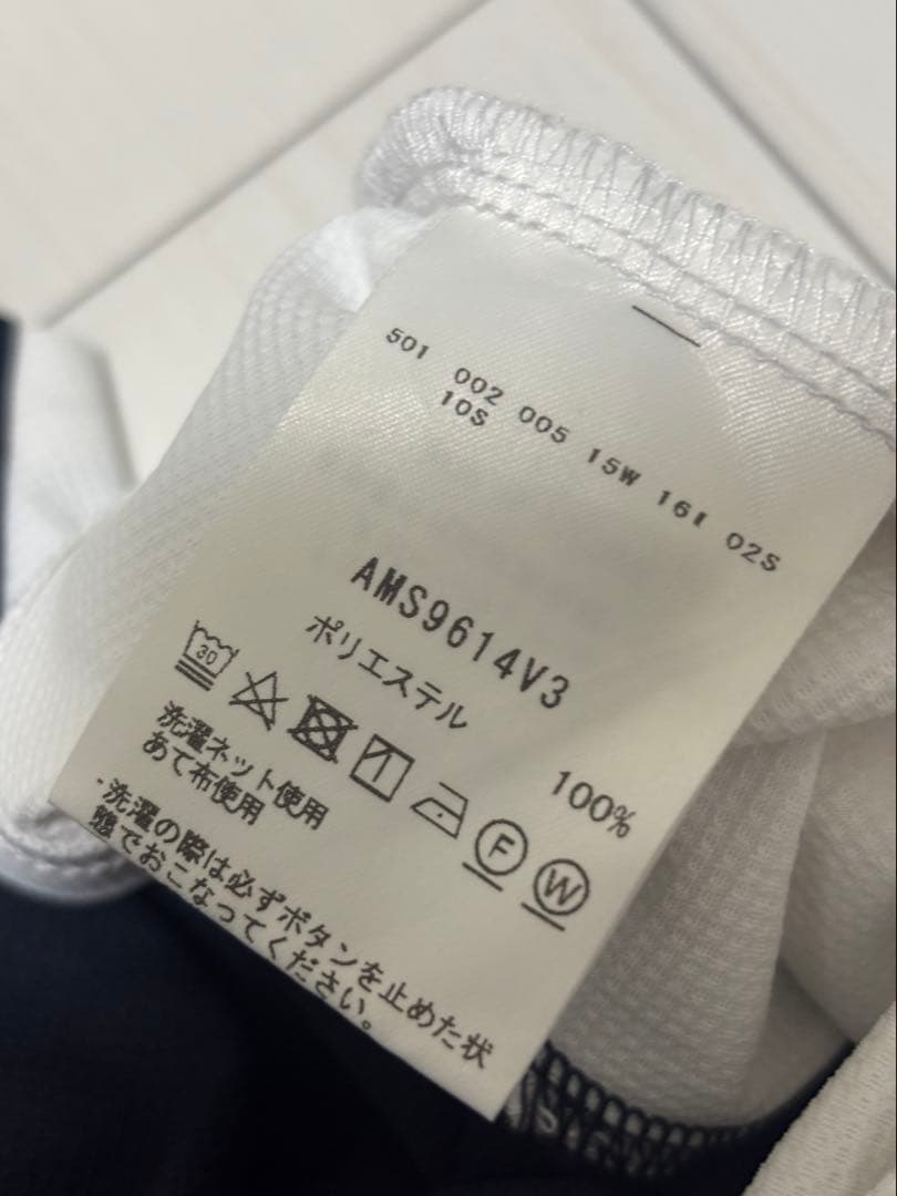 and per se ボタンダウンポロシャツ サイズL