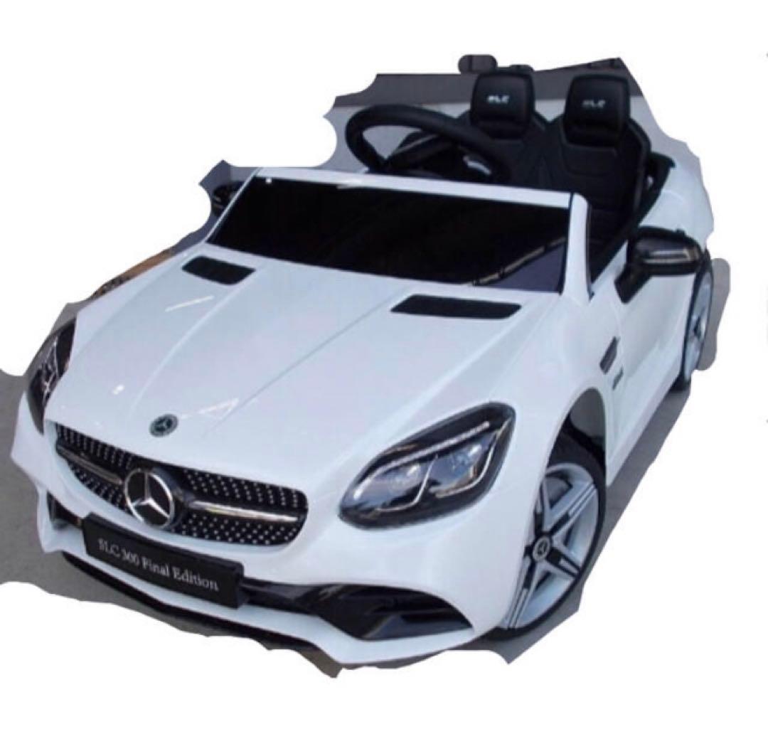 乗用ラジコン　ベンツ　SLC　白　完成車　おもちゃ