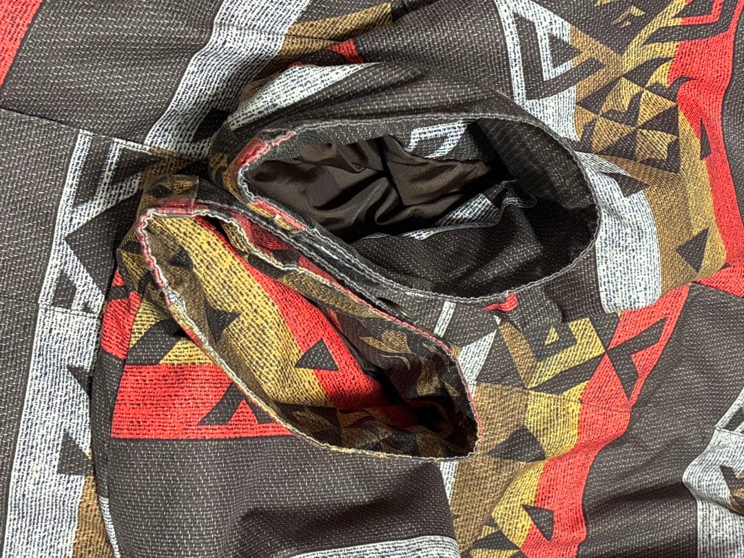 Burton M ネイティブ柄　スノーボードウェア　スキー　茶　レディース