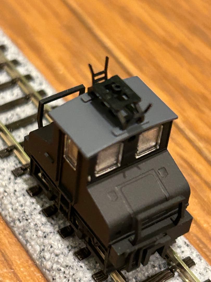 新品同様 銚子電鉄デキ3 トロリーポール2台 & ハフ1・ハフ2 セット【極小】