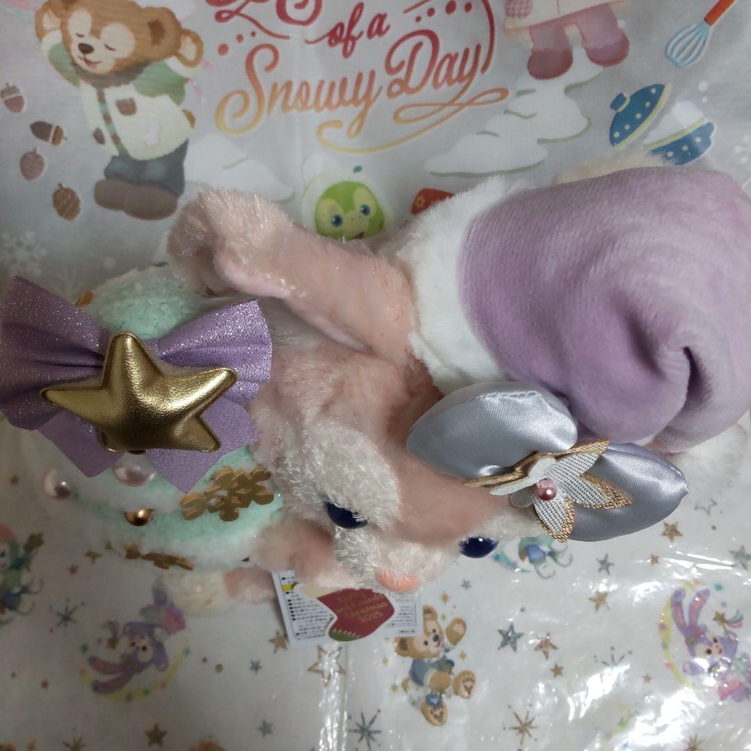 ディズニーシーシークレットオブスノーウイデイリーナベルクリスマスツリーぬいぐるみ