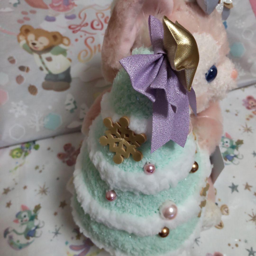 ディズニーシーシークレットオブスノーウイデイリーナベルクリスマスツリーぬいぐるみ