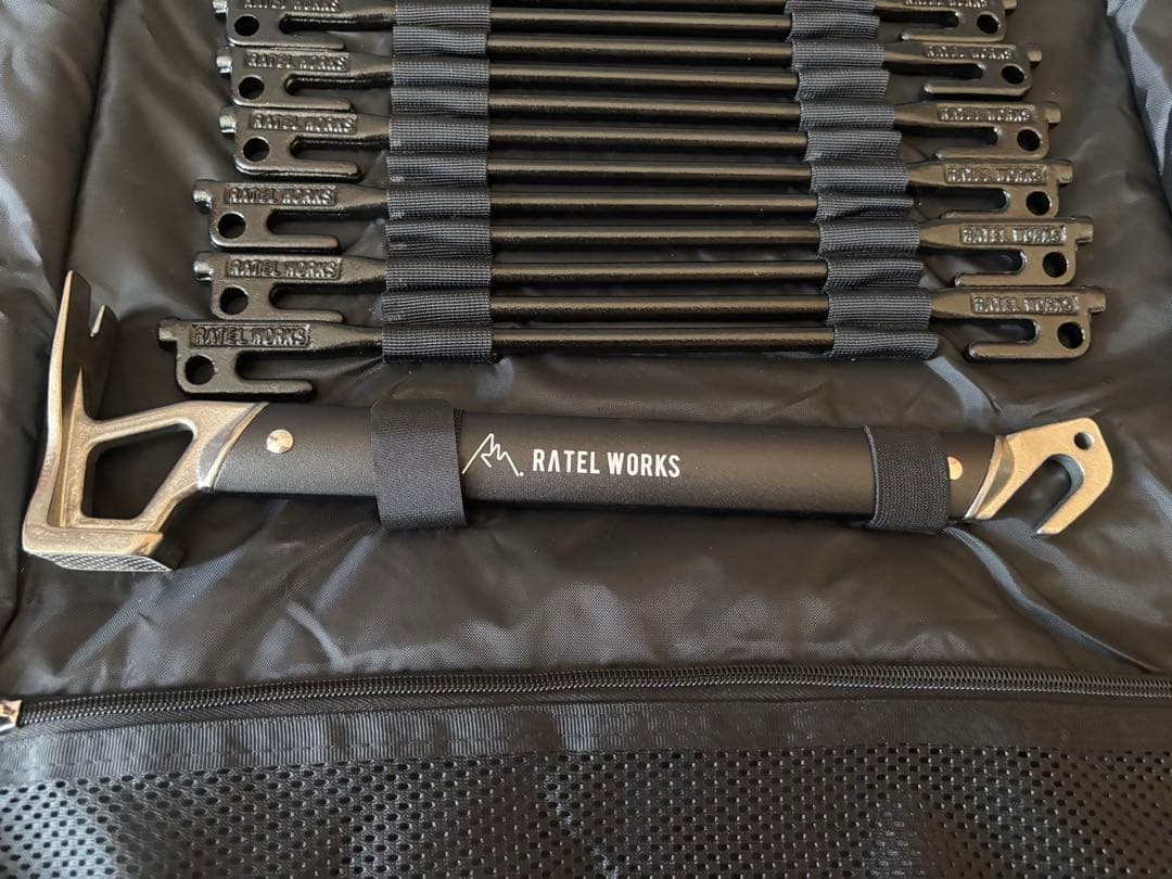 ★新品未使用！RATELWORKS ラーテルワークス　ペグハンマーセット★